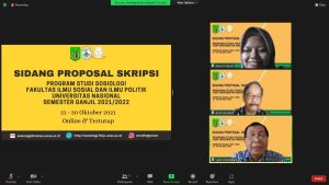 Read more about the article Sidang Proposal Skripsi Program Studi Sosiologi 21 – 30 Oktober 2021