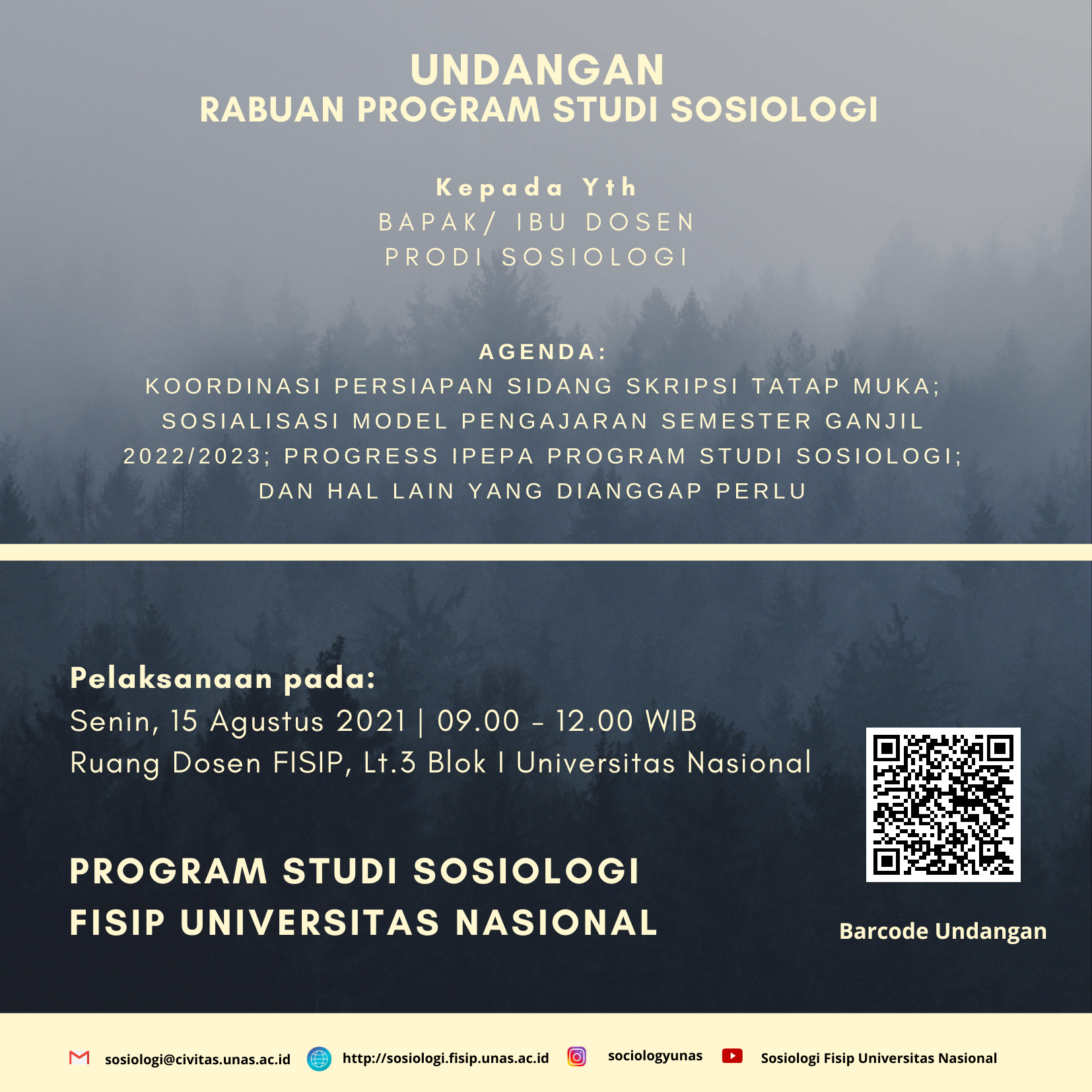 You are currently viewing Rabuan Sosiologi 15 Agustus 2021